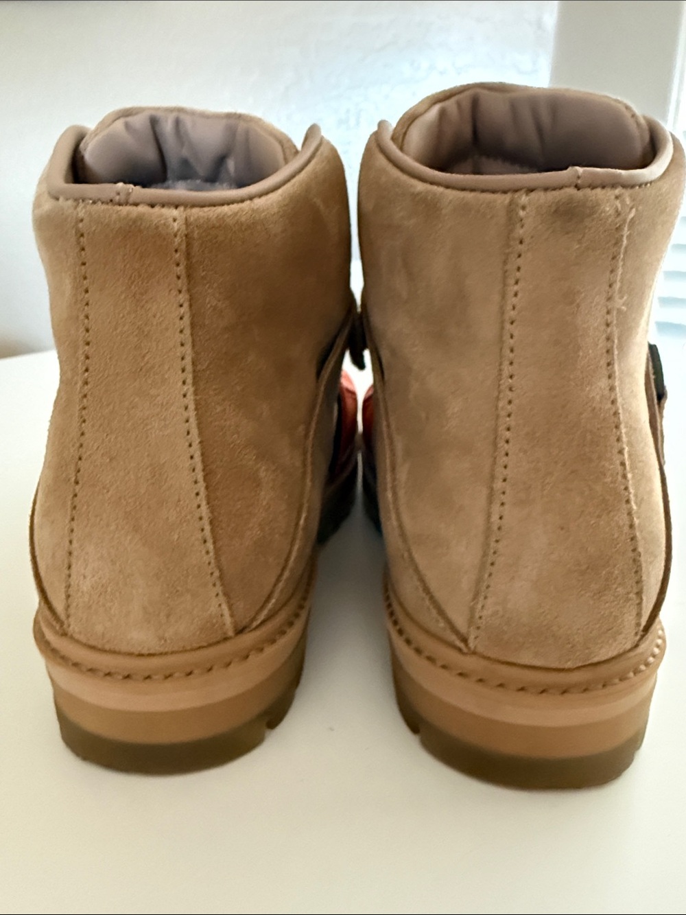 Rick Owen’s X Birkenstock Hancock Rotterhiker Extro Boots Tan/Orange Sz 40 - Picture 6 of 14